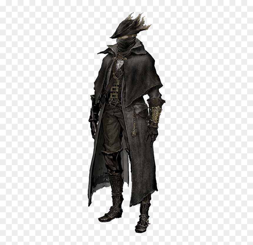 Thumb Image - Bloodborne Hunter Cosplay, HD Png Download - bloodborne png