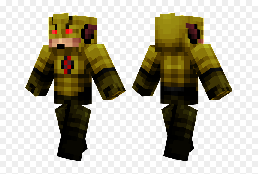 Minecraft Winter Skin Boy , Png Download - Steampunk Skin Minecraft, Transparent Png - reverse flash png