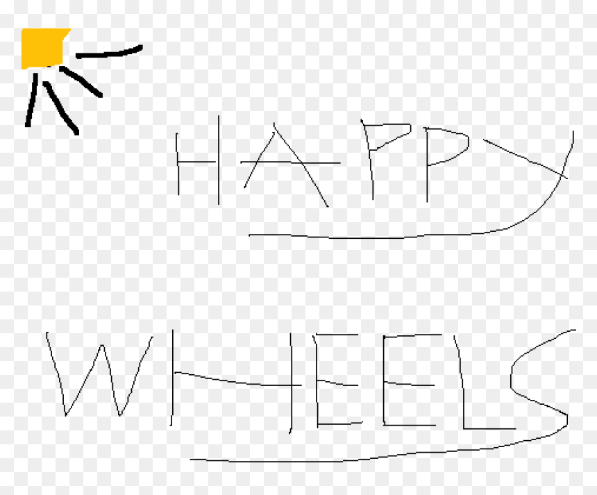 Sketch, HD Png Download - happy wheels png