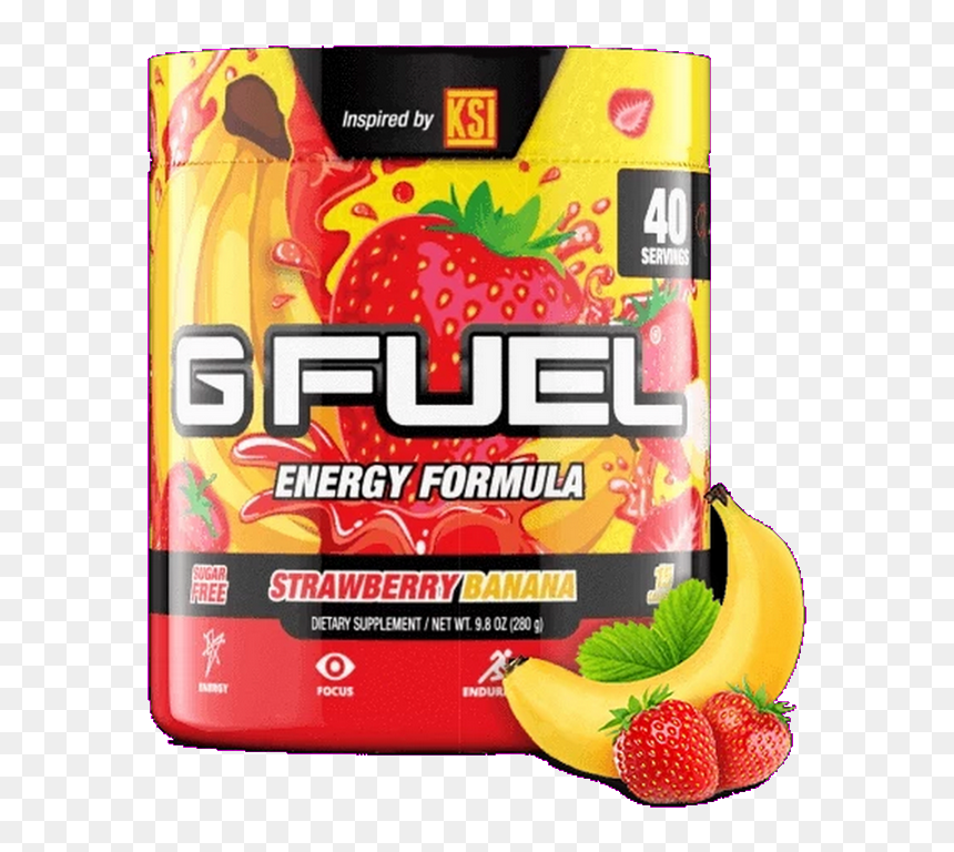 Gfuel Strawberry Banana, HD Png Download - gfuel png