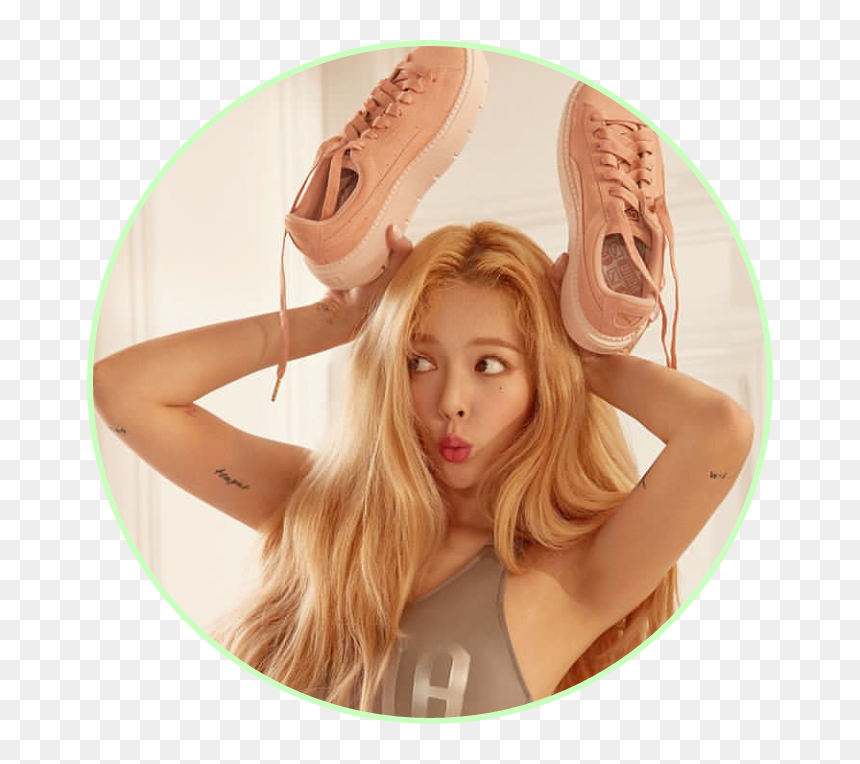 Hyuna Sticker , Png Download - Blond, Transparent Png - hyuna png