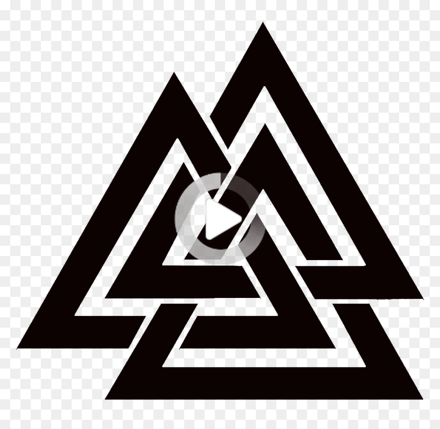 Viking Tattoo, HD Png Download - valknut png