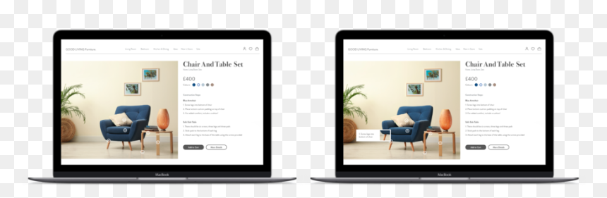 Furniture Webpage -, HD Png Download - xd png