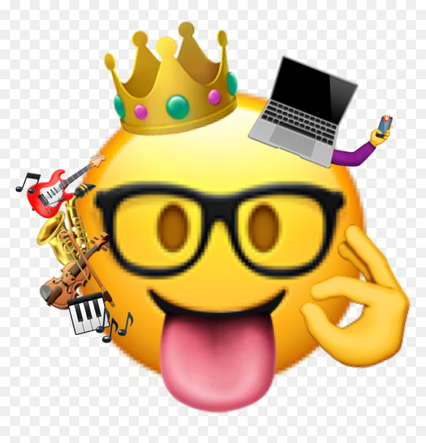 #myemoji @blondwave @madss1333 If I Had An Emoji Lol - Transparent Background Nerd Emoji Png, Png Download - nerd emoji png