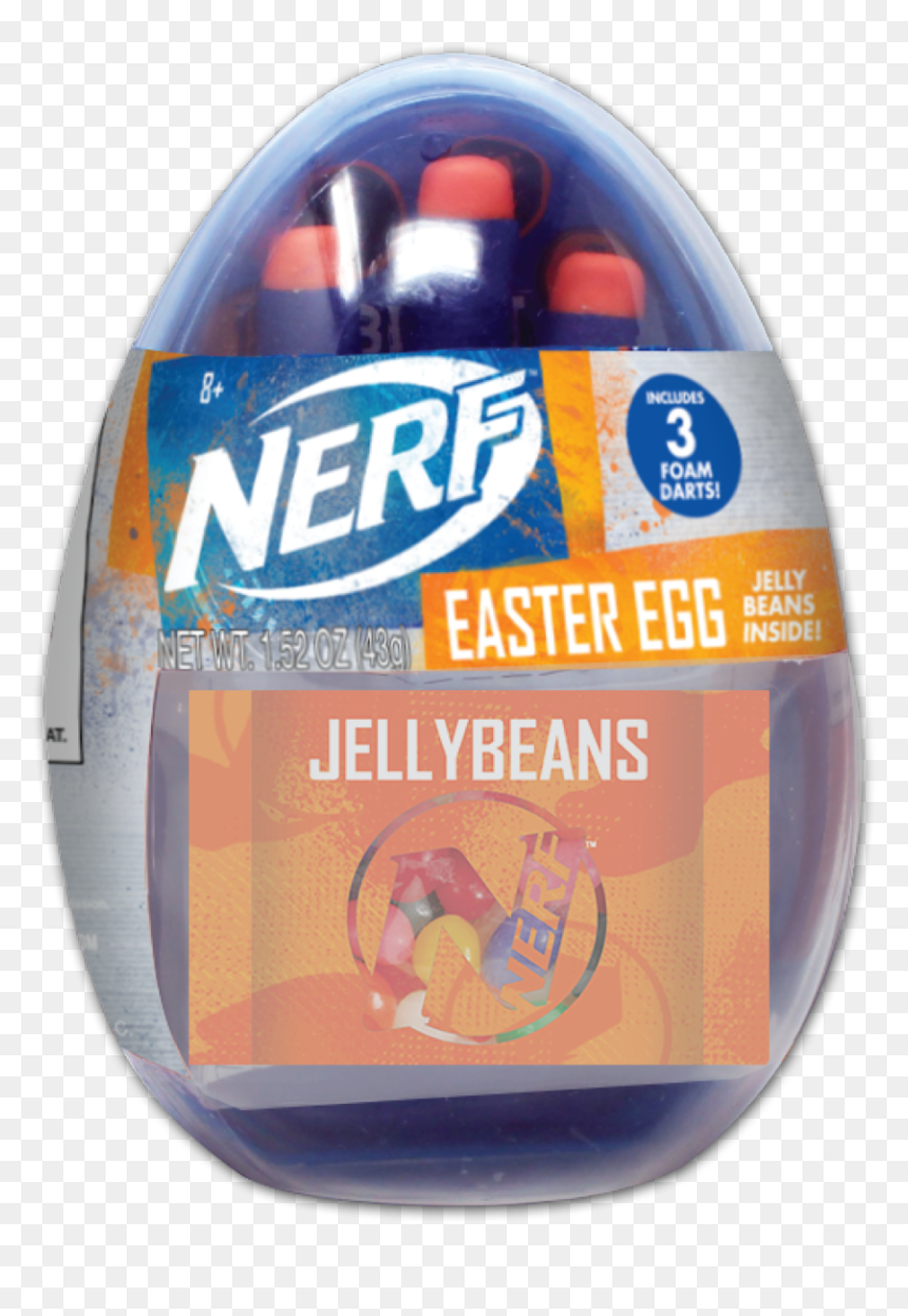Nerf Nerf Large Easter Egg - Nerf Easter Egg, HD Png Download - nerf png