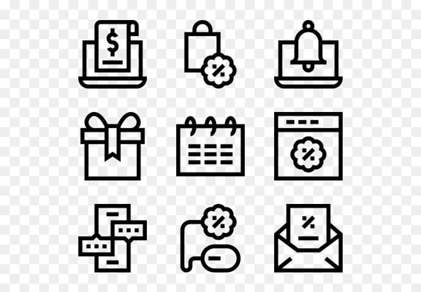 Icon Back To School, HD Png Download - cyber monday png