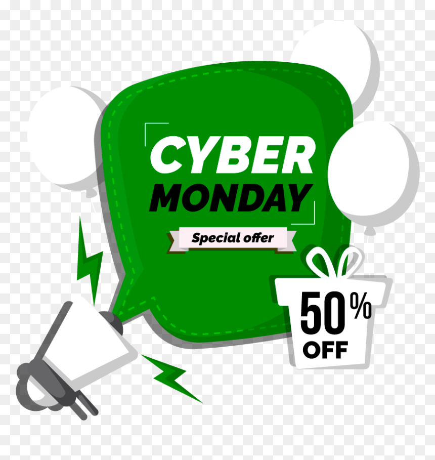 Graphic Design, HD Png Download - cyber monday png