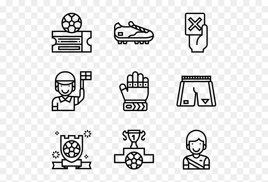 Design Icon Vector, HD Png Download - soccer field png
