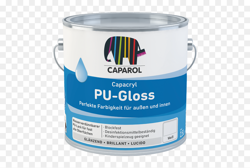 Caparol Capacryl Pu Gloss, HD Png Download - gloss png