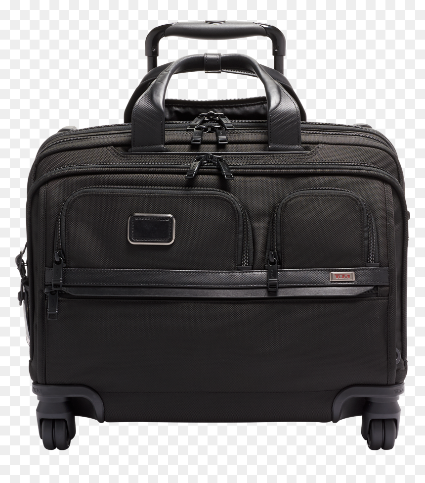 Tumi Deluxe 4 Wheeled Laptop Case Brief, HD Png Download - happy wheels png