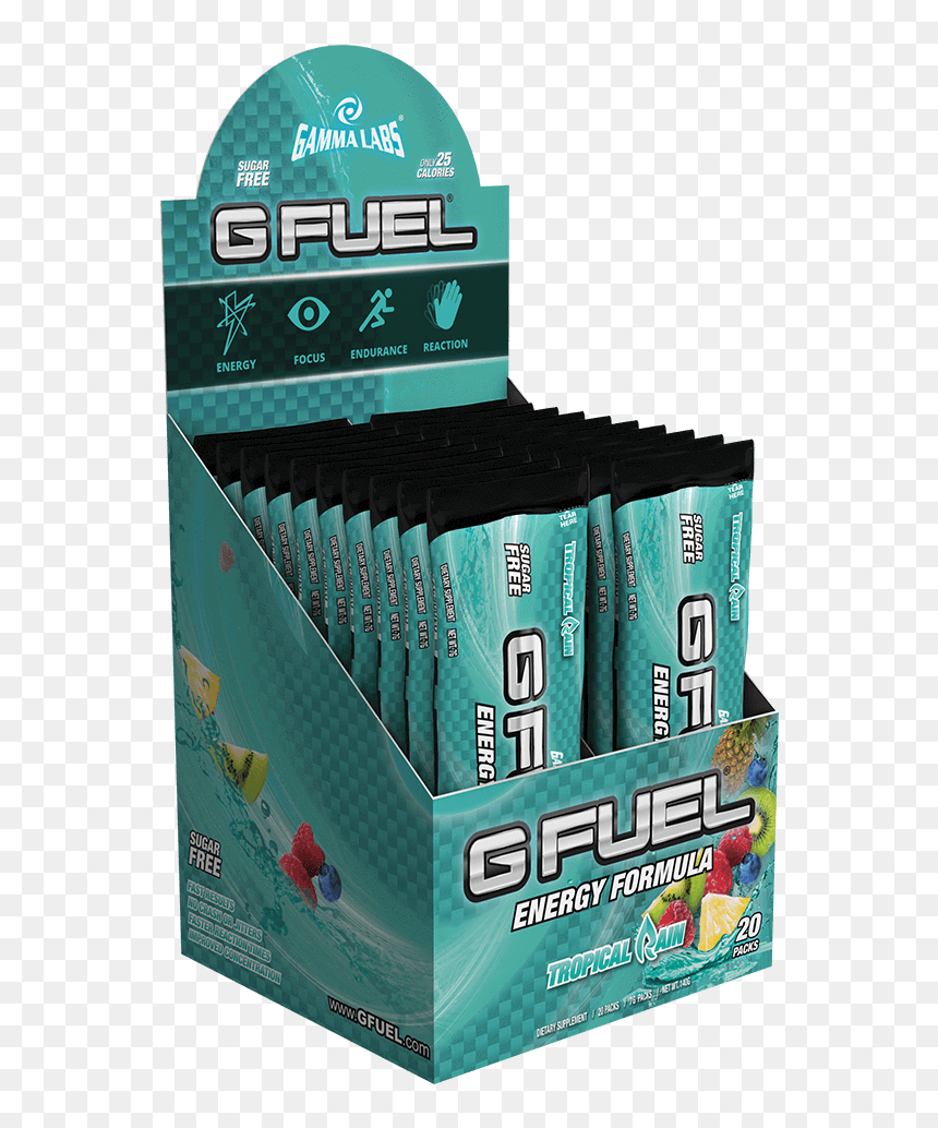 Tropical Rain Gfuel Box V=1510089578 - G Fuel Tropical Rain, HD Png Download - gfuel png