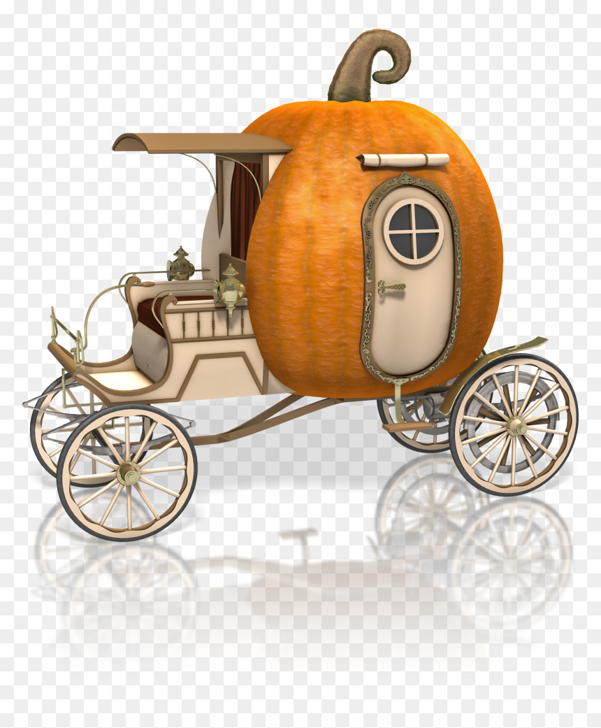 Pumpkin Carriage Png Jpg Black And White Stock - Portable Network Graphics, Transparent Png - carriage png