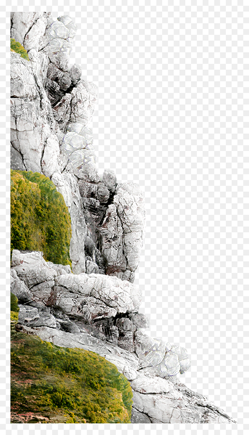 #ftestickers #landscape #cliff #rocks - Portable Network Graphics, HD Png Download - landscape rocks png