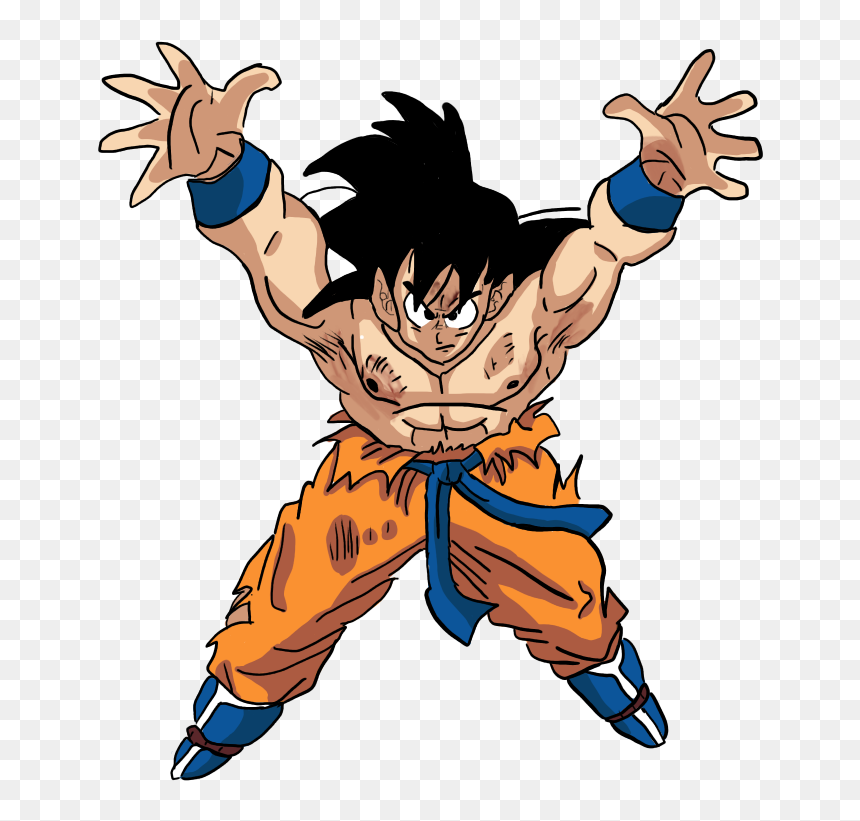 Cartoon, HD Png Download - goku kamehameha png