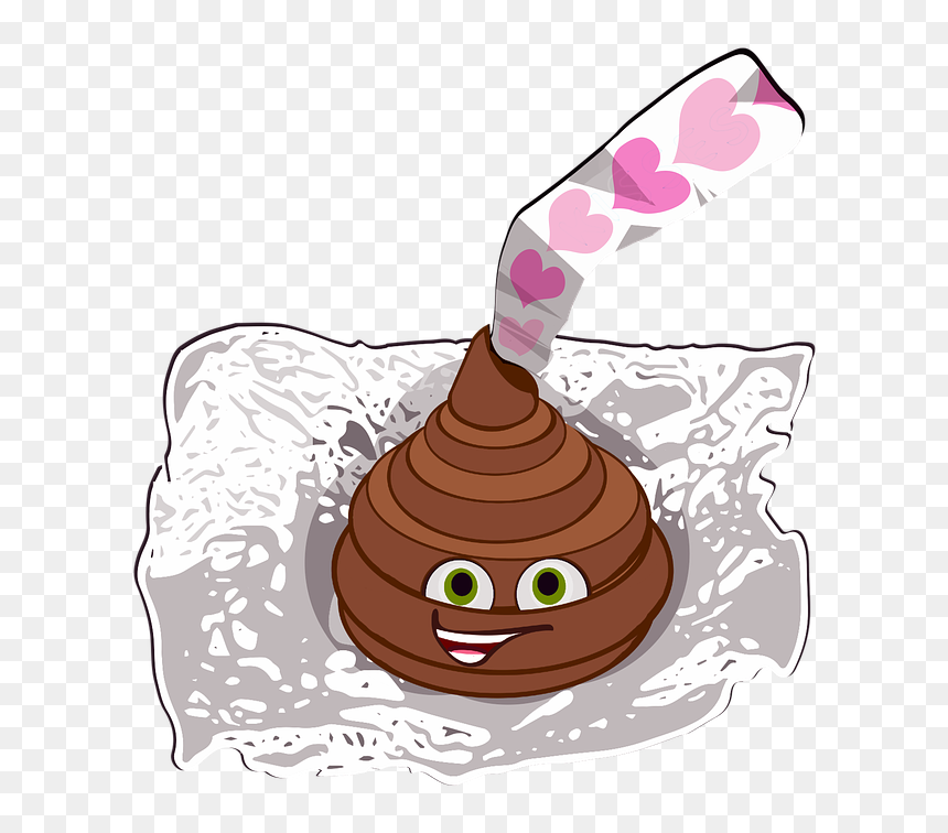 Cute Cartoon Character Chocolate, HD Png Download - kissing emoji png