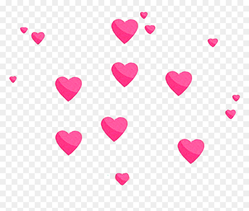 Cute Cartoon Animated Rose Day, HD Png Download - pink hearts png