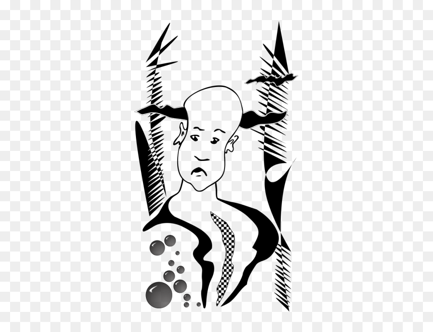 Bald Man With Beard Cartoon Png Icons - Hair Loss, Transparent Png - bald head png