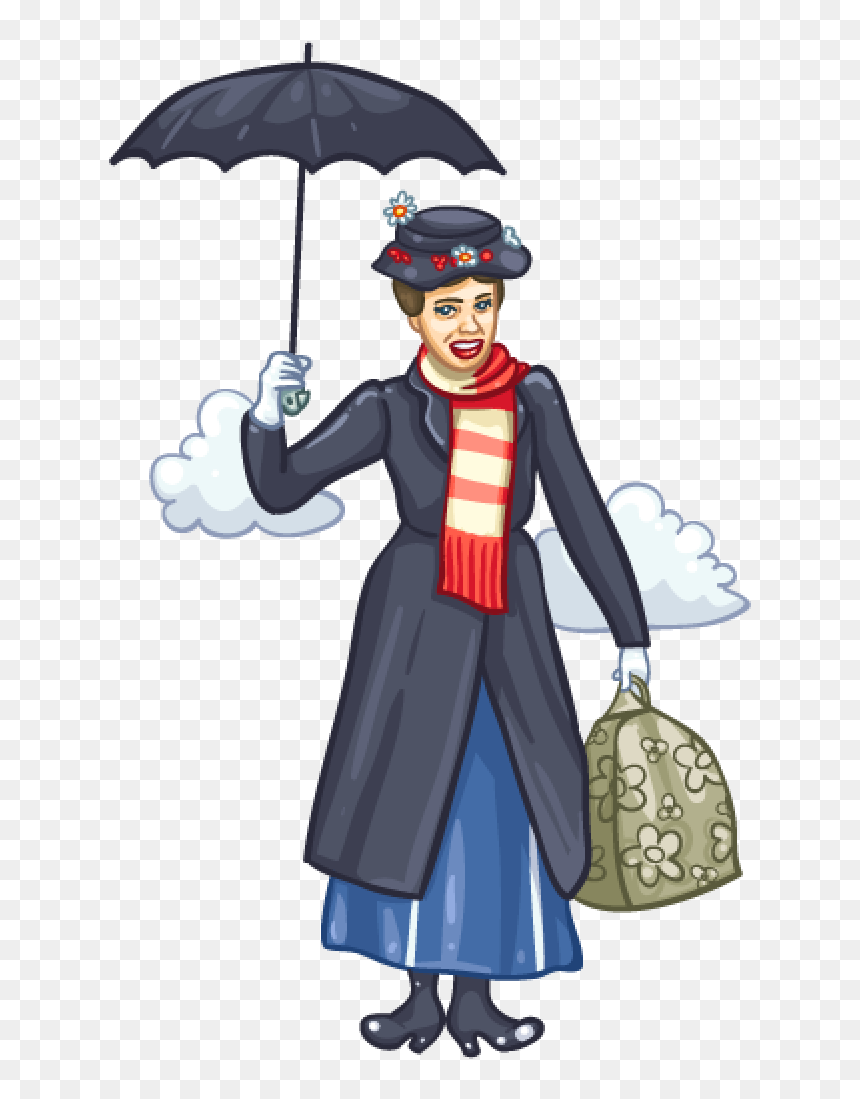Mary Poppins Film Sequel Cinema Walt Disney - Mary Poppins, HD Png Download - mary poppins png