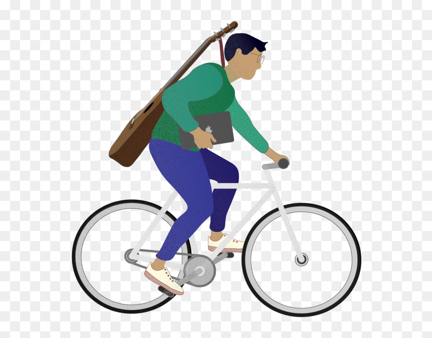 Biking Untextured Grain Texture Grain Gradient Biking - Racing Bicycle, HD Png Download - grain texture png