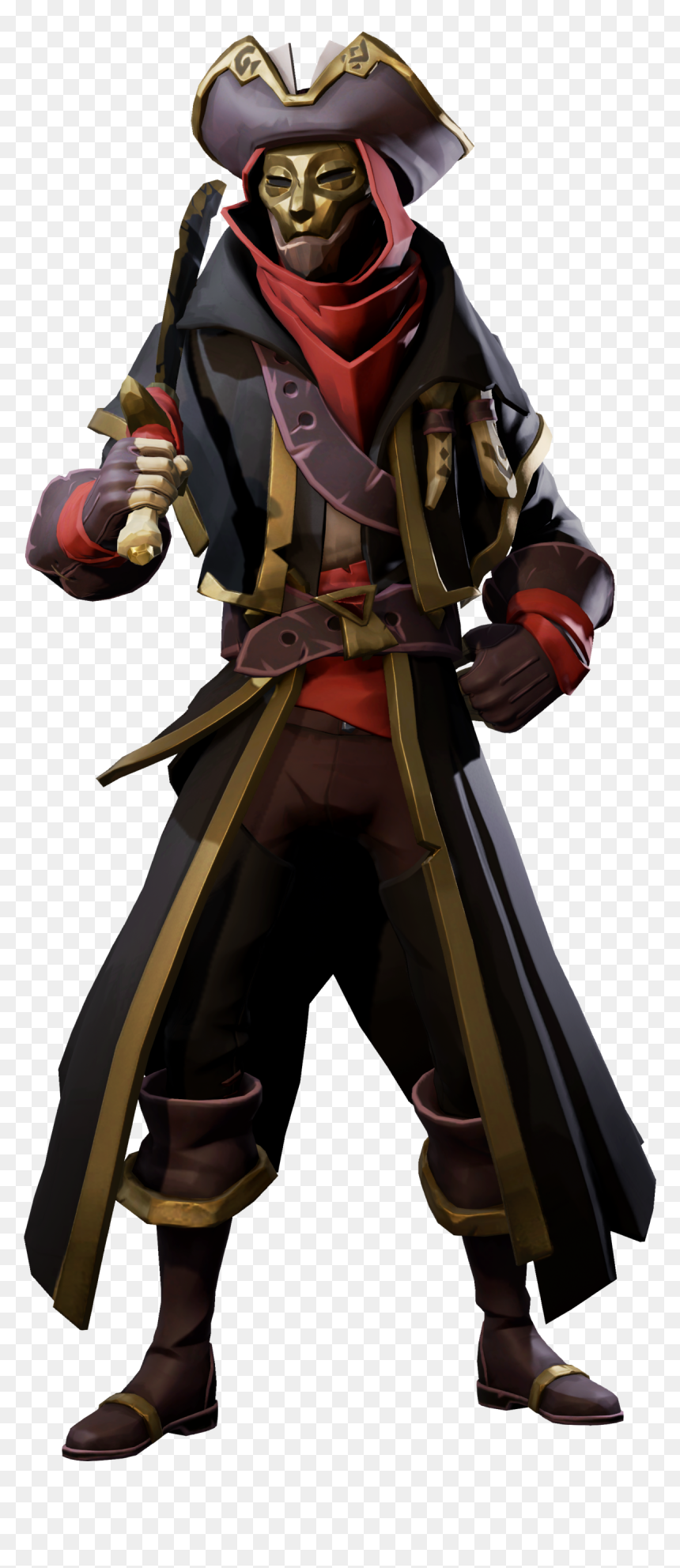 Sea Of Thieves Emissary Costumes, HD Png Download - real flame png