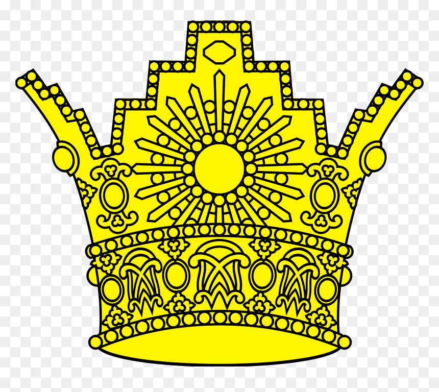Circle, HD Png Download - golden crown png