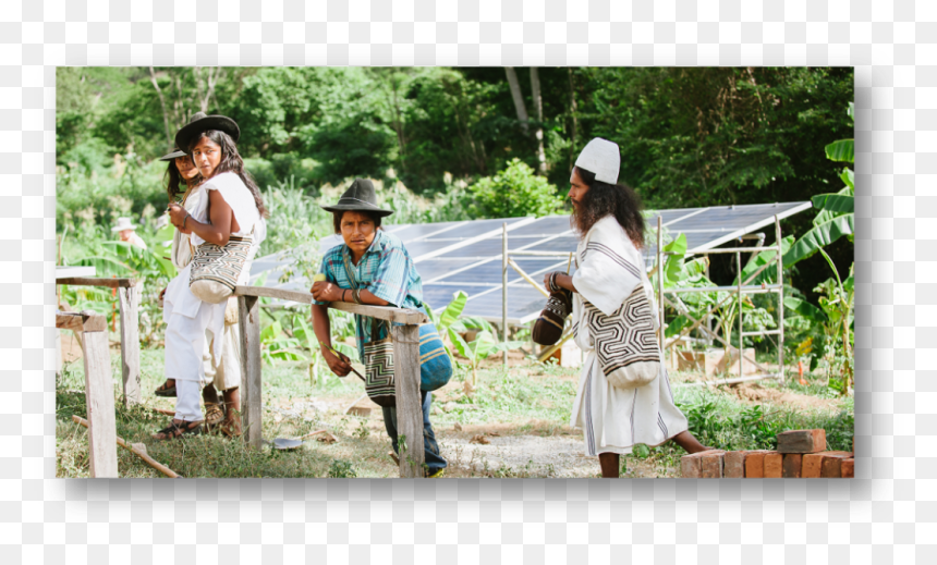 Off-grid Clean Energy In Colombia, HD Png Download - rule of thirds grid png