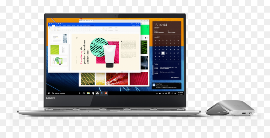 Lenovo Yoga 720 13 Intel Core I7 8550u, Hd Png Download - Lenovo Yoga 920 Sizes, Transparent Png - cortana png