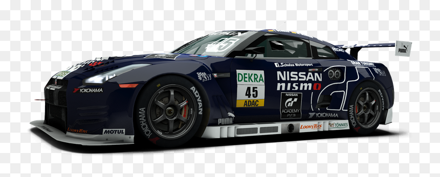 Nissan Gtr Sport Car Racing Raceroom Png Clipart Automotive, Transparent Png - gtr png