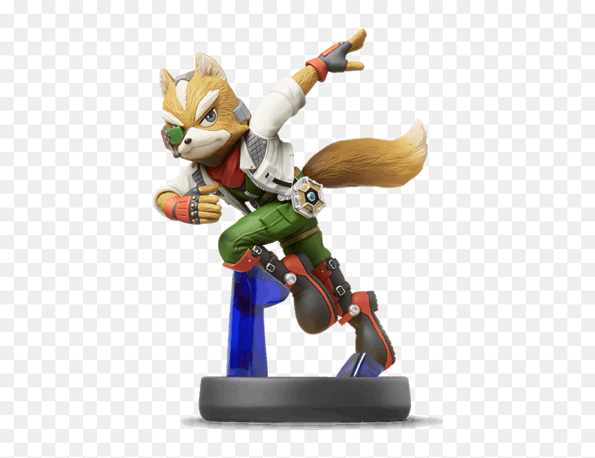 Fox Amiibo, HD Png Download - fox mccloud png