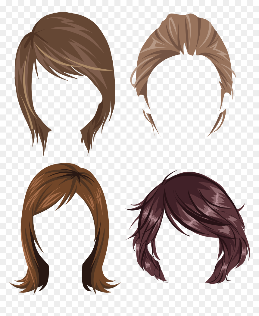 Hair Wig Png - Illustration, Transparent Png - bald head png
