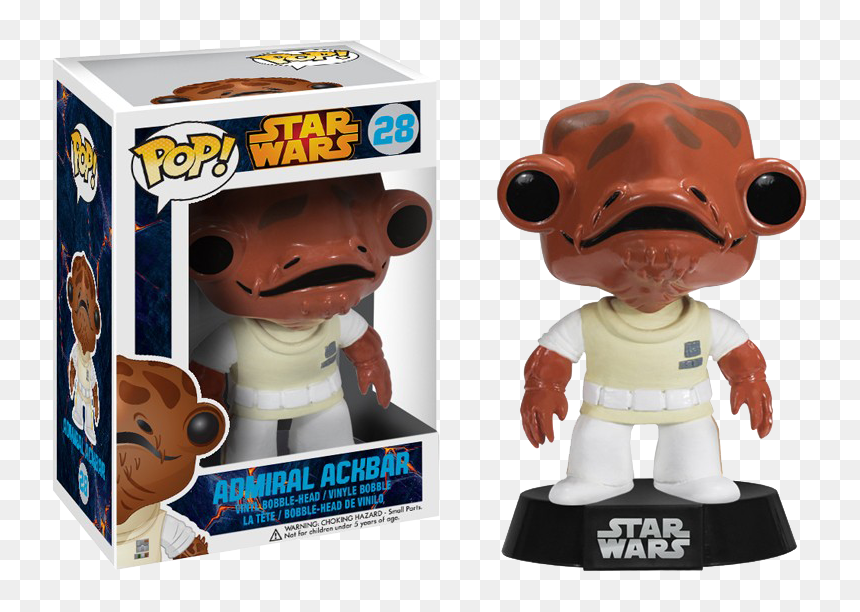 Funko Pop Admiral Ackbar, HD Png Download - admiral ackbar png