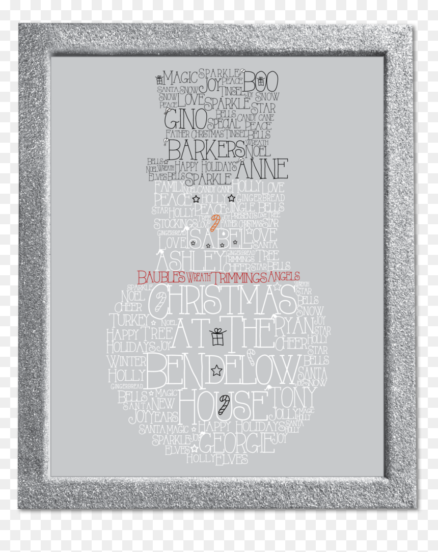 Document, HD Png Download - family word art png