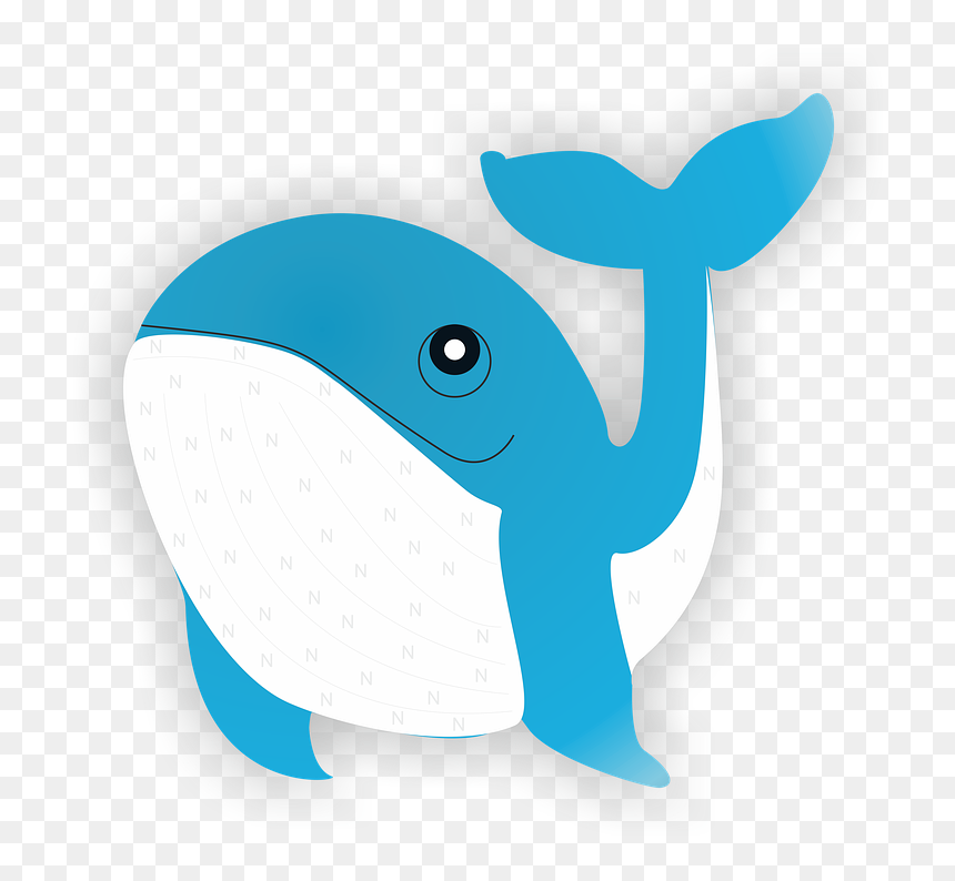 Whale Animated, HD Png Download - fish emoji png