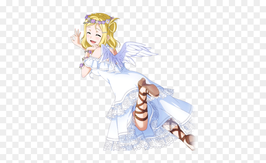 Love Live School Idol Festival - Mari Ohara, HD Png Download - angel.png