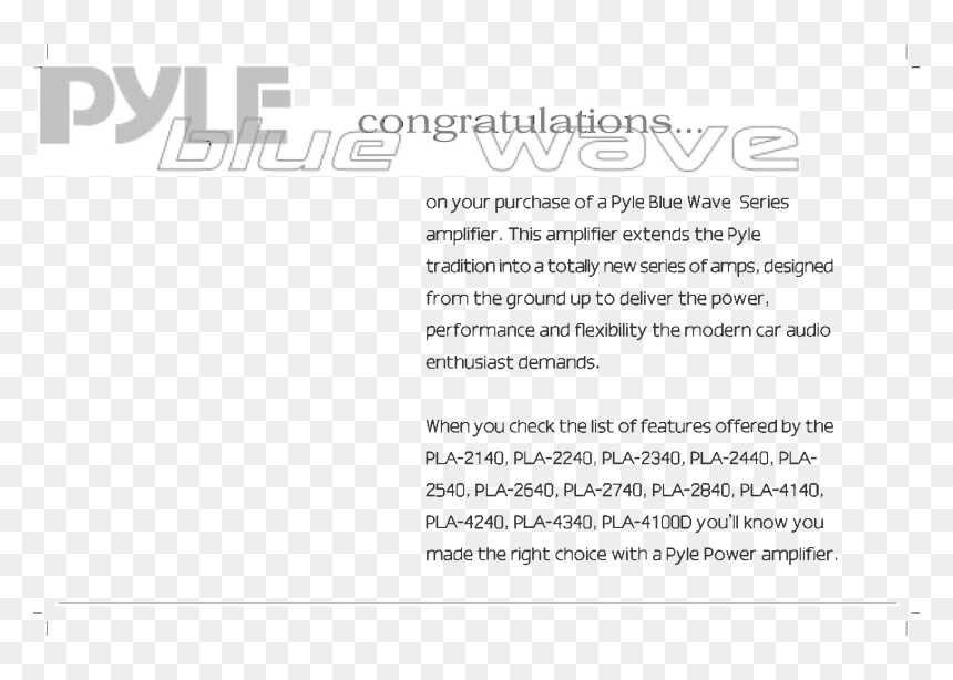 Pyle Pro, HD Png Download - blue wave png