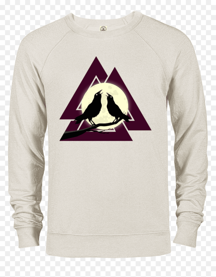 Valknut Viking French Terry Crew"
 Class= - Sweater, HD Png Download - valknut png