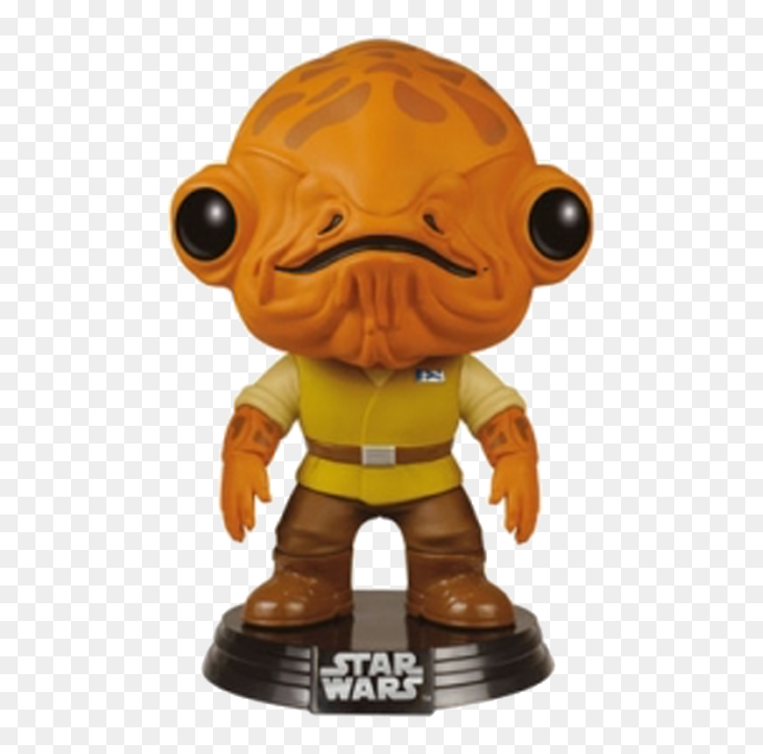 Admiral Ackbar Funko Pop, HD Png Download - admiral ackbar png