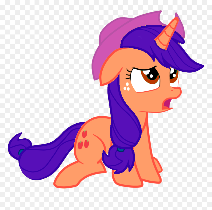 Transparent Red Scribble Png - Bebes Mi Little Pony, Png Download - applejack png