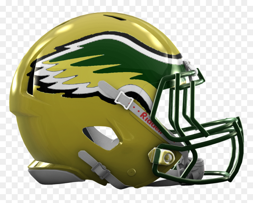 Chrome Utah Football Helmets, HD Png Download - eagles helmet png