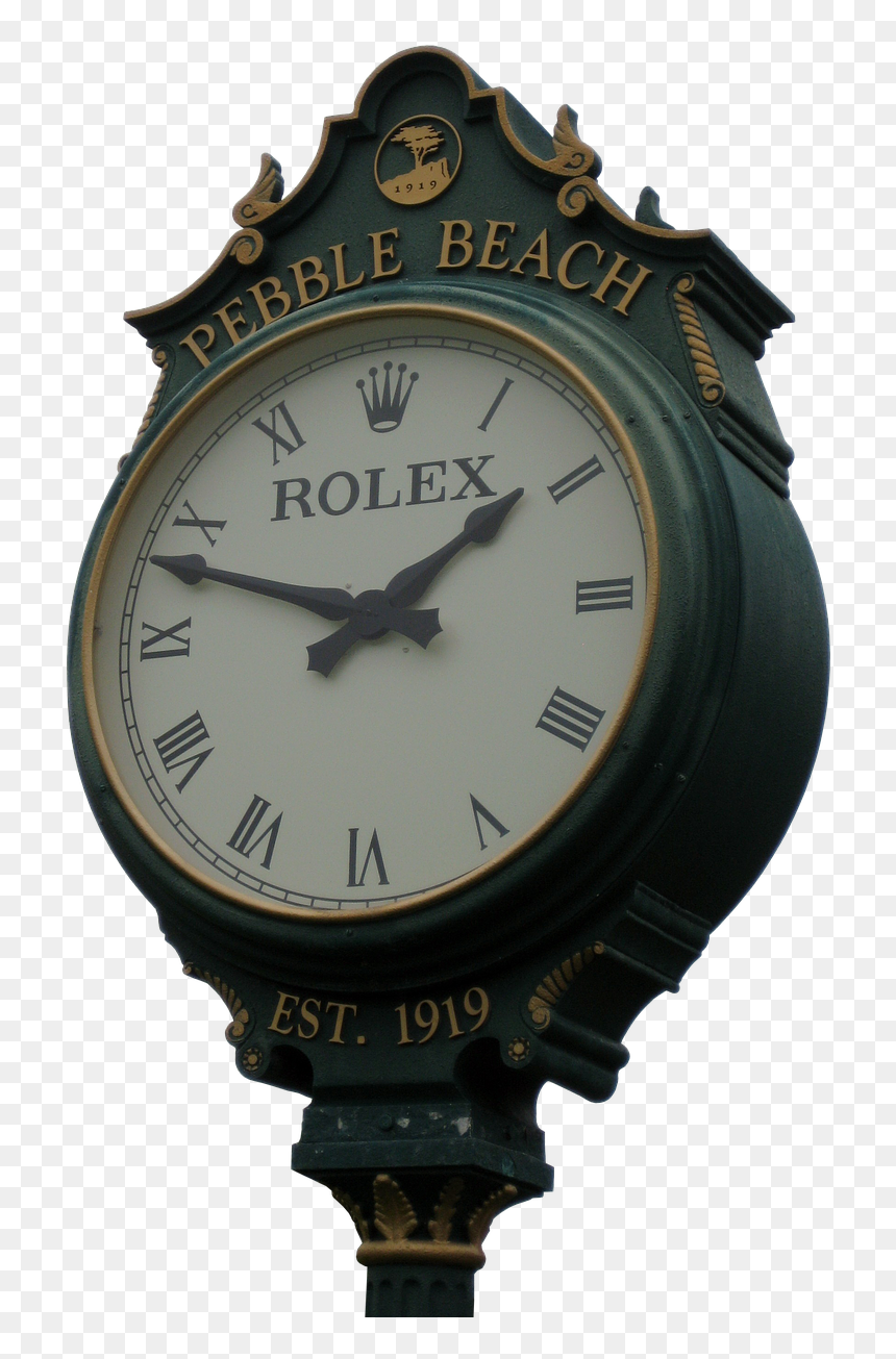Clock Grandfather Clock Rolex - Pebble Beach On Cannery Row, HD Png Download - grandfather clock png