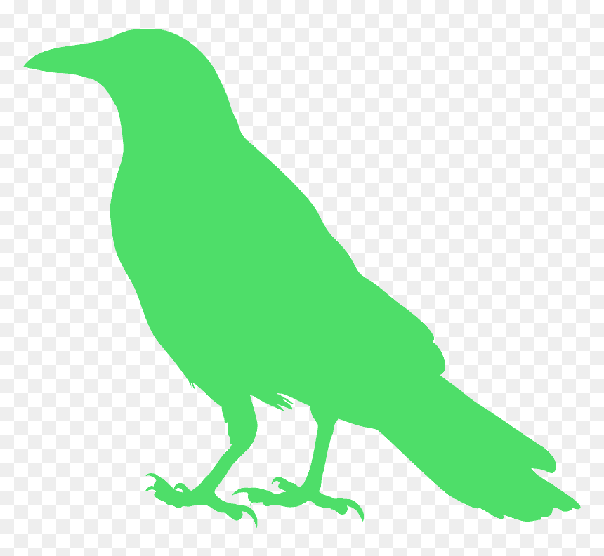 Crow, HD Png Download - crow silhouette png