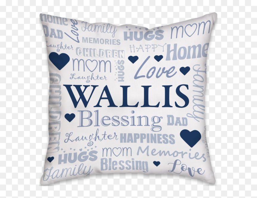 Cushion, HD Png Download - family word art png