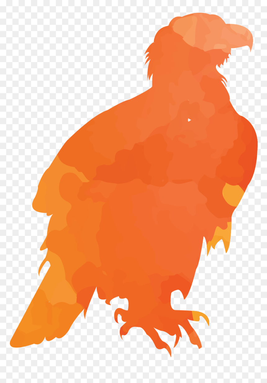 Eagle 2d, HD Png Download - crow silhouette png