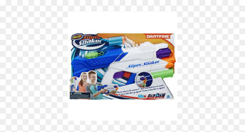 Nerf Super Soaker Dartfire, HD Png Download - nerf png