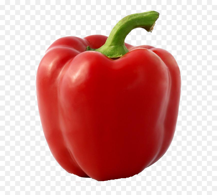 Transparent Preparing Food Clipart - Red Bell Pepper, HD Png Download - bell pepper png