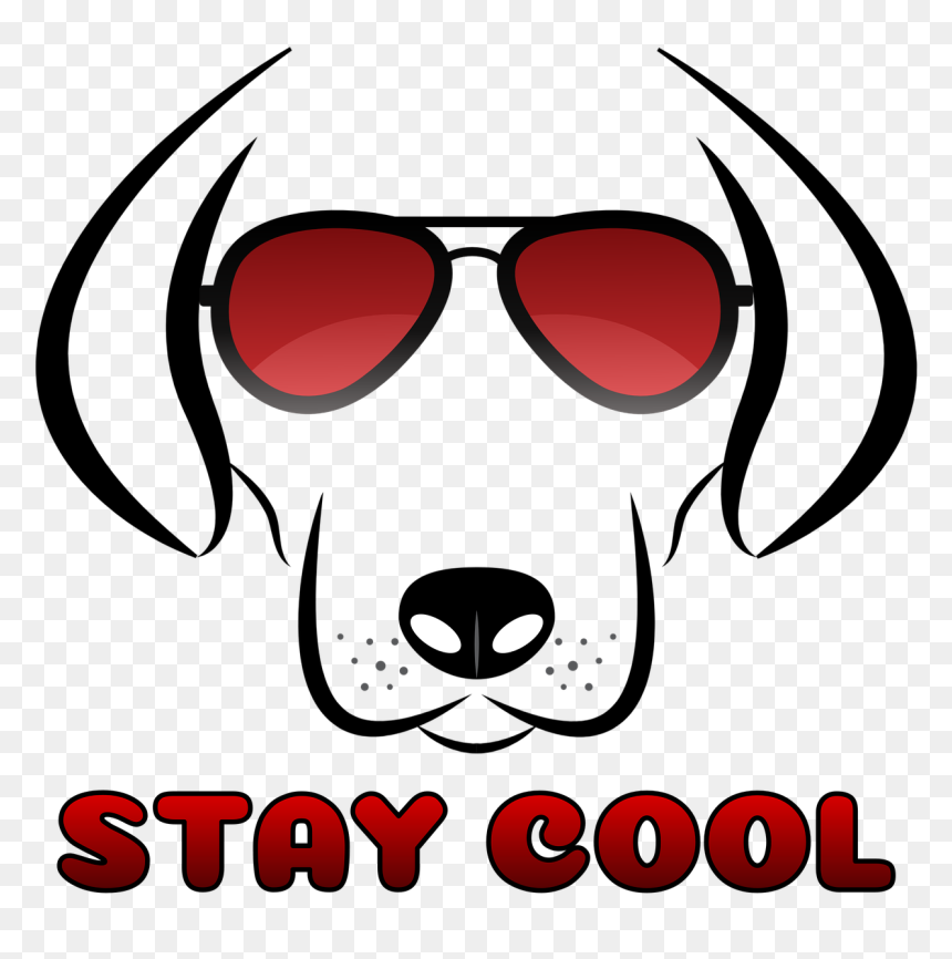 Animal Face Clipart Black And White, HD Png Download - cool logo png