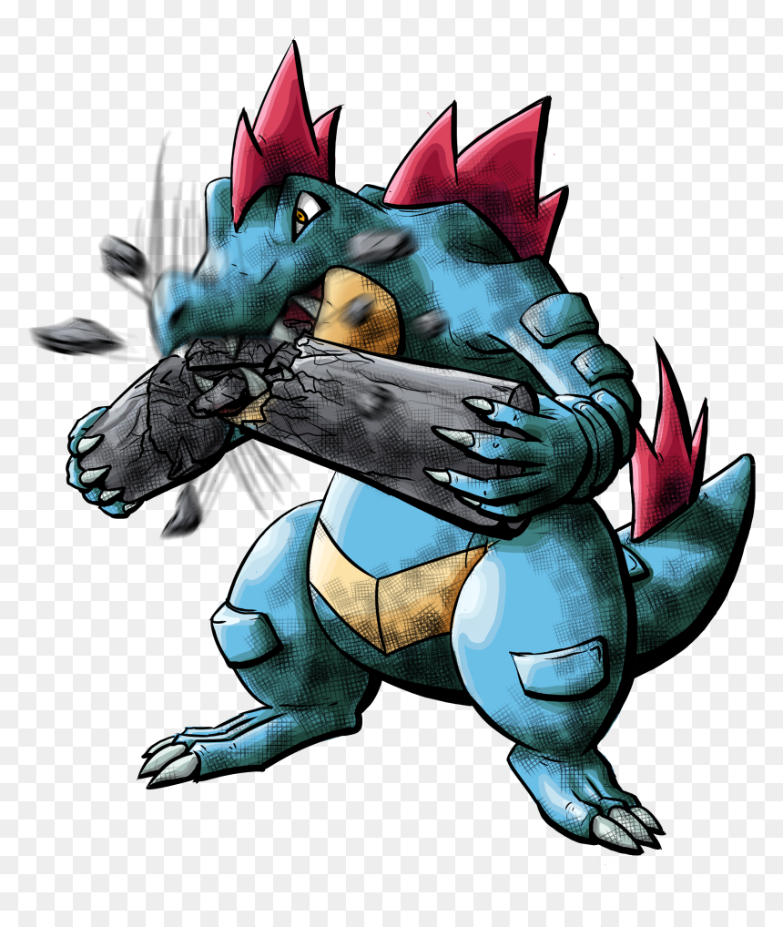 Illustration, HD Png Download - feraligatr png