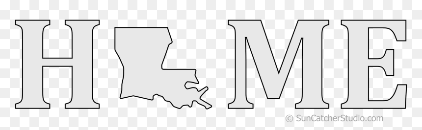 Louisiana Outline Png, Transparent Png - louisiana outline png
