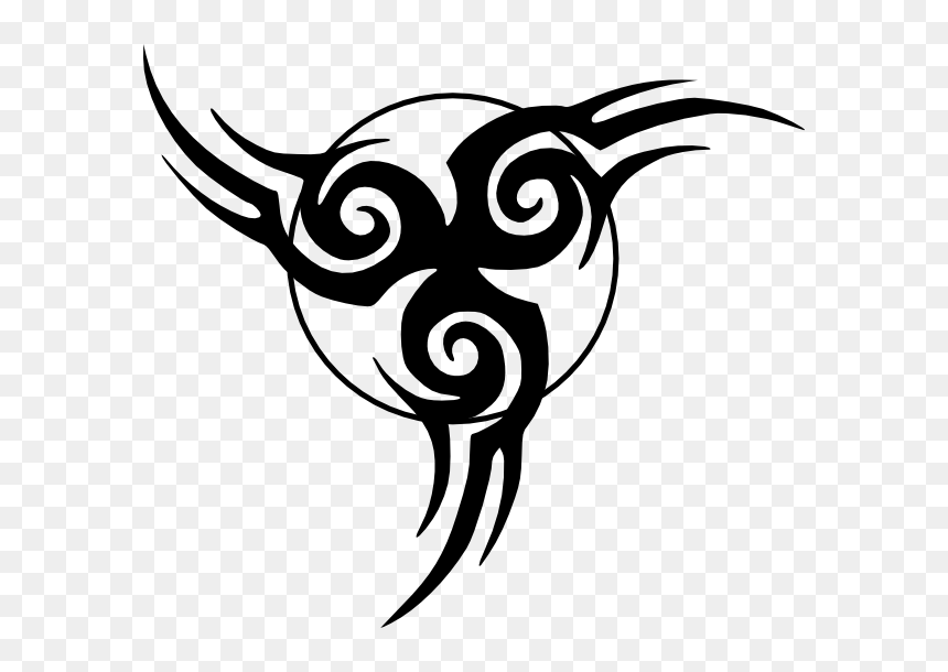 Tattoo Transparent, HD Png Download - triquetra png