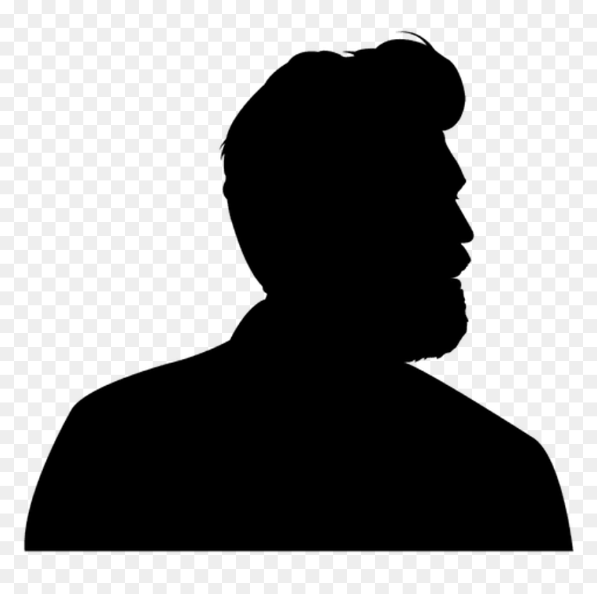 #ftestickers #silhouette #man #people #men - Florence Nightingale Silhouette, HD Png Download - people talking silhouette png